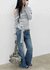 Pel Low-waist Bootcut Denim Pants