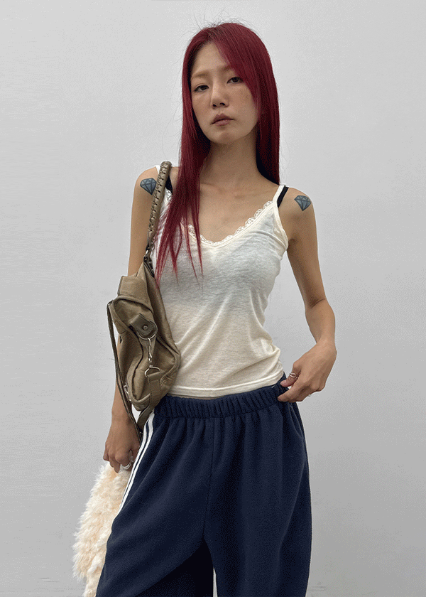 Teiji Lace Sleeveless