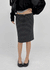 Kozan String Stripe Summer Midi Skirt