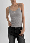 Belunk Lace Fleece Sleeveless