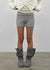 Bandali banding knit shorts