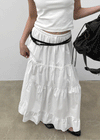 Shakings Tiered Long Skirt