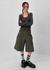 Donenka Pigment Cargo Bermuda Shorts