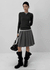 Lunette Pleated Midi Skirt