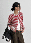 Kinpum Wool Knit Round Cardigan