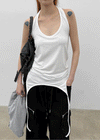 Homade Strap Halter Long Sleeveless