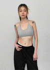 Capury Strap Halter Bra Top