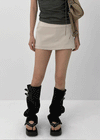 Fourseason Basic Mini Skirt Pants