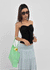 Babeam Ribbon Shirring Tube Top