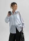 Dita Tencel Summer Striped Shirt