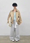 One-two Two-way Field Jacket Cotton Jumper
