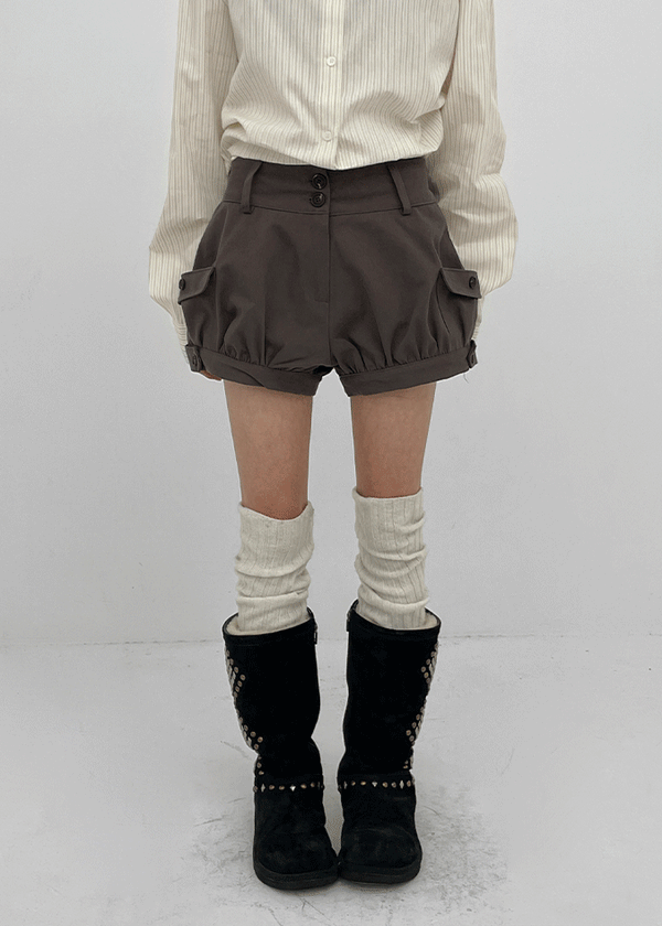 Cerea banding balloon shorts