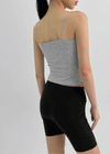 Keriji Lace Sleeveless Top (Built-in Cap)