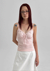 Loant Lace Ribbon Sleeveless