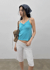 Finale Punching Shirring Sleeveless
