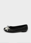 Levene Star Quilted Flat Shoes