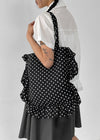 Talking Frill Dot Shoulder Bag