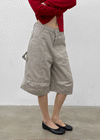 Oakt Carpenter Cotton Bermuda Pants