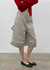 Oakt Carpenter Cotton Bermuda Pants