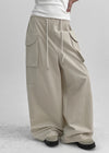 Stomber Cotton Wide Cargo Pants