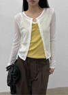 Lucien Ribbed Summer Cardigan