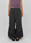 Pah Two-way Cotton Elastic Waist Pants