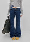 Kamber low-waist denim pants