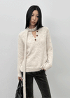 Kaolt Button Loose Fit Knit