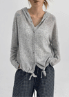 Millet Knit Hooded Cardigan