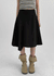 Denepher Asymmetric Flare Midi Skirt