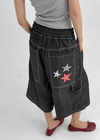 Bedil Non-fade Patch Bermuda Denim Pants