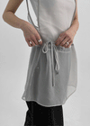 Zensil Layered See-Through Layered Dress