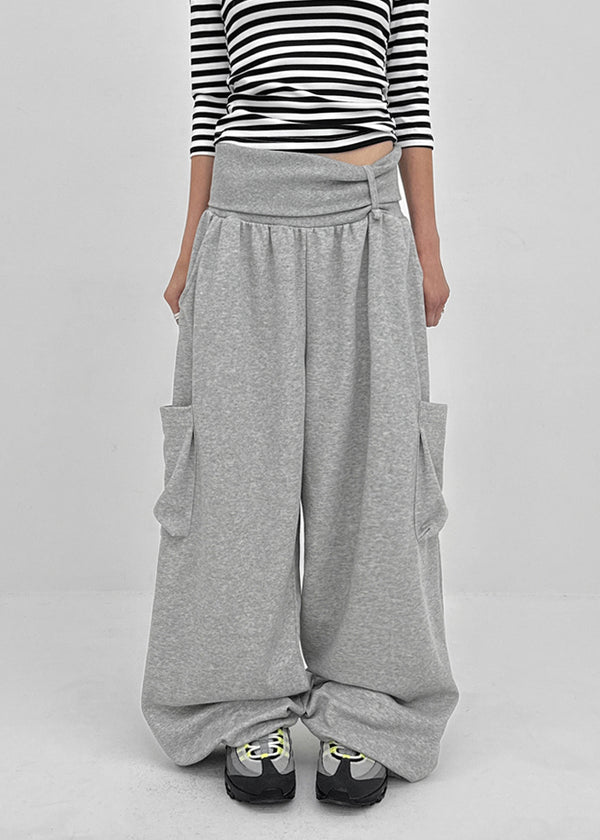 Churobi Two-way Cargo Elastic Pants
