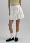 Ollio Pleated Mini Skirt Pants
