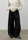 Hatico Nylon Line Banding Pants