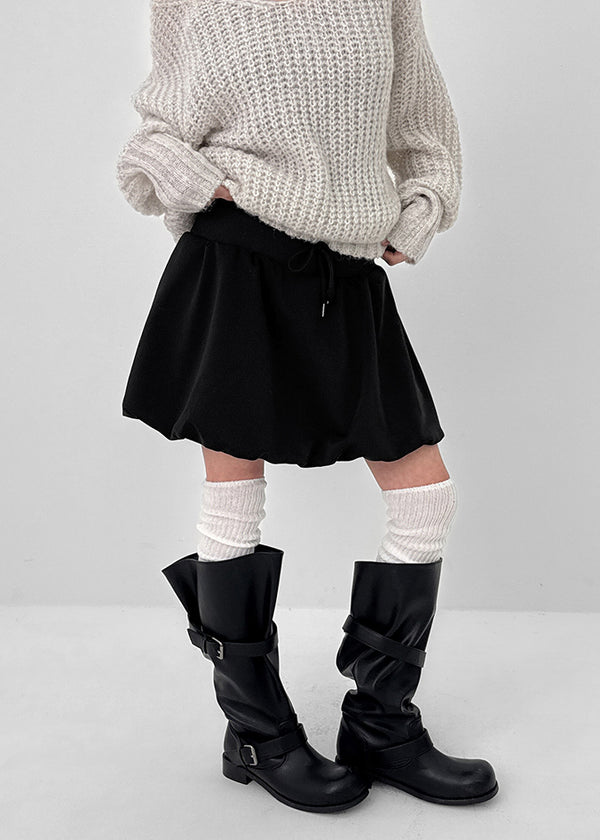 Norbo Balloon Mini Skirt Pants