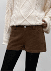 Speddy Corduroy Low-waist Shorts