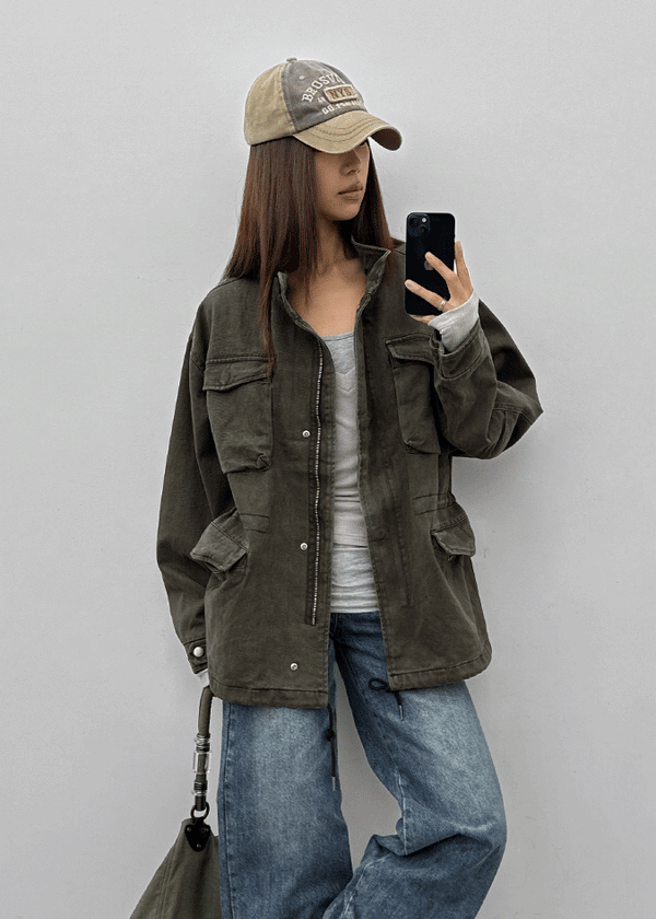 Tiloma Washed Field Jacket