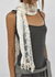 Muse Flower Fringe Scarf