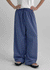 Tubung wide Check Banding Pants